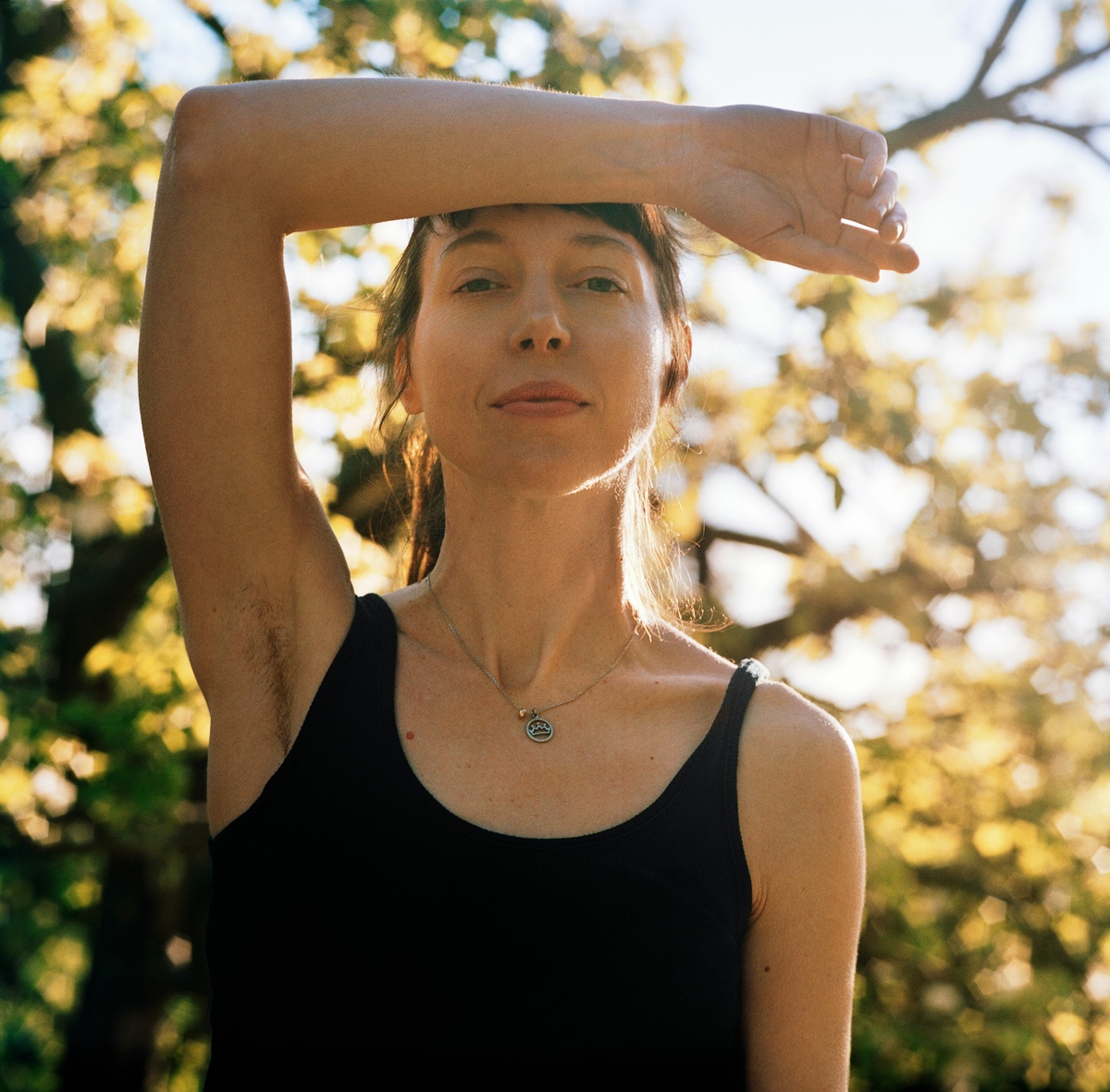 Femme dans la nature