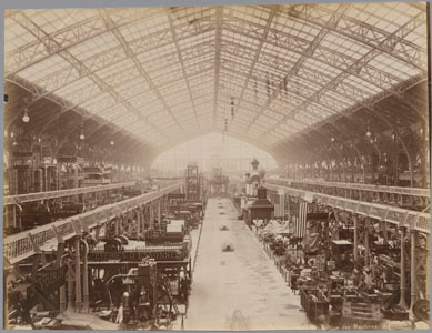 La Galerie des machines de l’Exposition universelle de Paris en 1889 (image)
