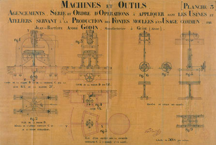 Machines et outils. Agencements, série et ordre d'opérations à appliquer dans le