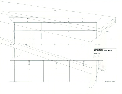 Dessin banc Monte Verità (Suisse)