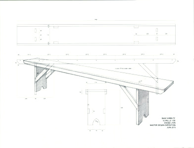 Dessin banc Hazore’a (Israël)