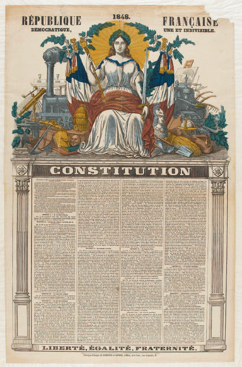 Constitution de la République française de 1848 (image)