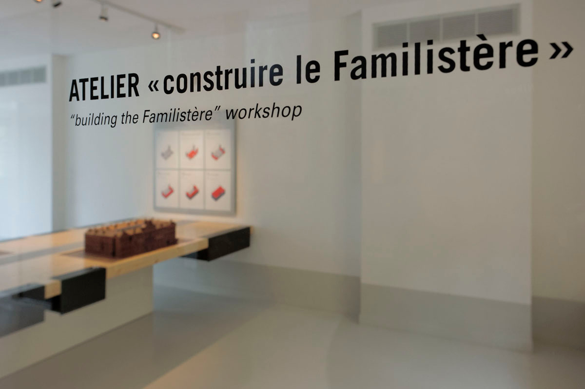 Un atelier est dédié à la construction du Familistère.