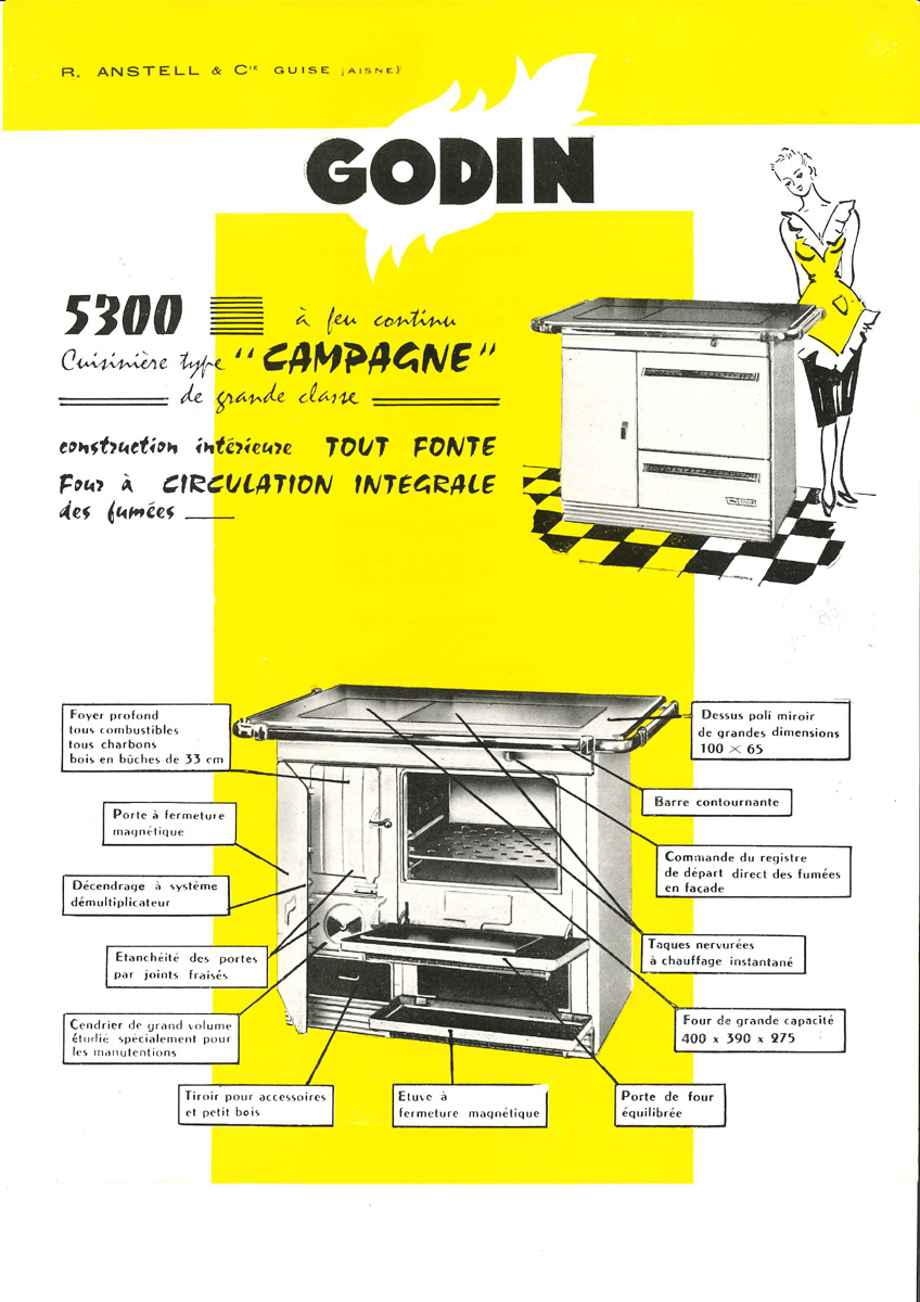 Vue du document commercial correspondant au dessin de la matrice.