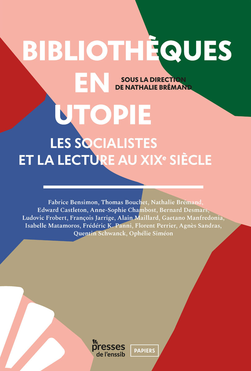 Couverture du livre Bibliothèques en utopie