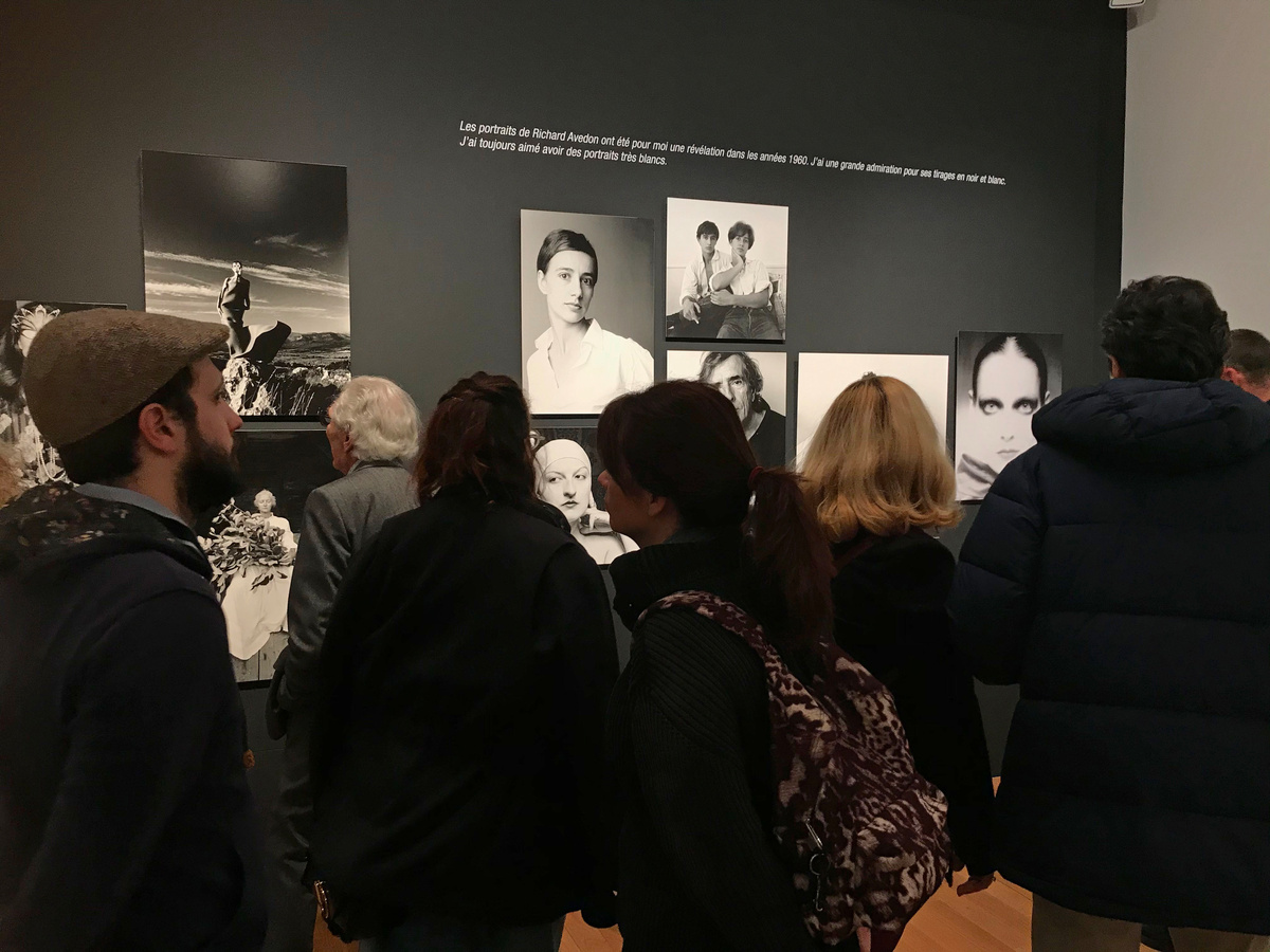 Vue d'une salle d'exposition.