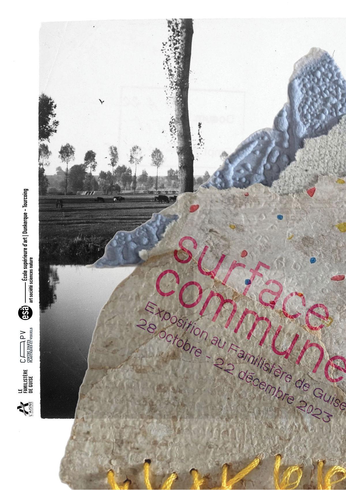 Affiche Exposition Surface Commune