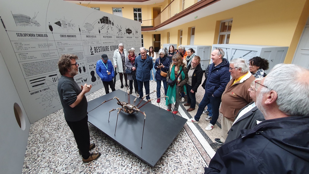 Visite commentée de l'exposition Anima (Ex) Musica