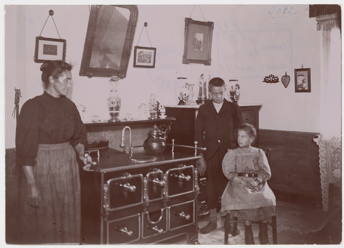 intérieur d'un logement familistère laeken