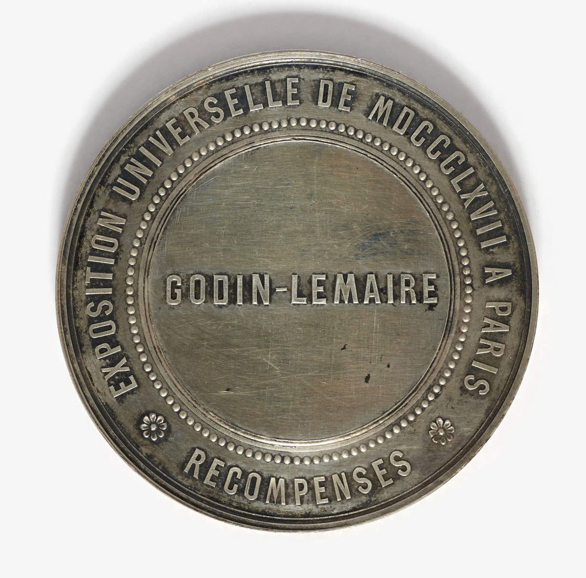 Medal. Exposition Universelle de MDCCCLXVII a Paris / H Ponscarme F Medal. Exposition Universelle de MDCCCLXVII a Paris / H Ponscarme F