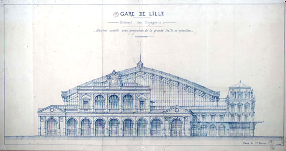 Gare de Lille, bâtiment des voyageurs (image)