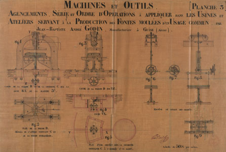 Machines et outils. Agencements, série et ordre d'opérations à appliquer dans le