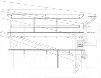 Dessin banc Monte Verità (Suisse)