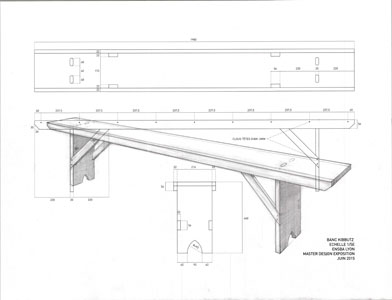 Dessin banc Hazore’a (Israël)