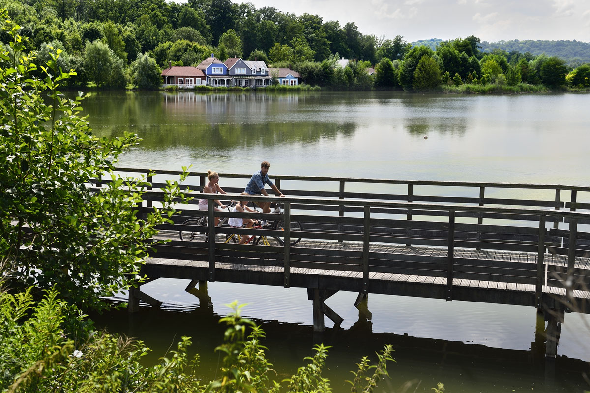 Le lac de l’Ailette à Chamouille dans l'Aisne