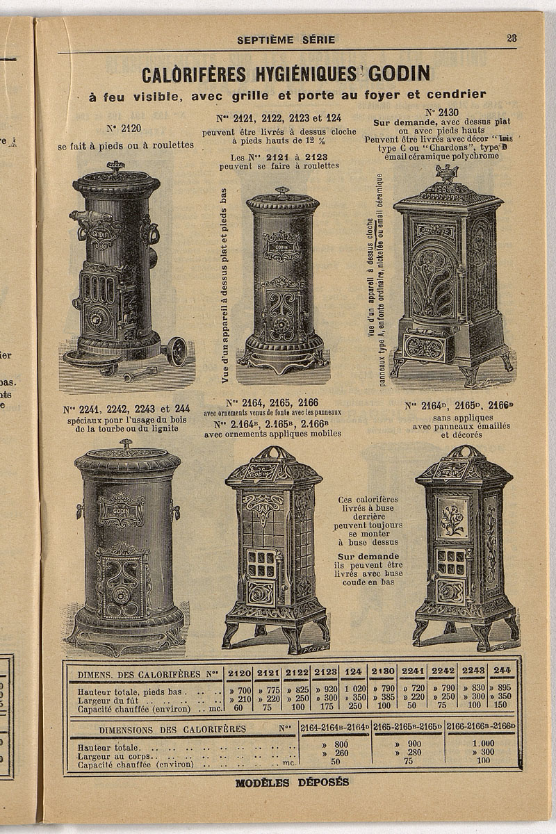 Vue d'une page de l'extrait de 1924 de l'album de reconstitution n° 3 montrant l