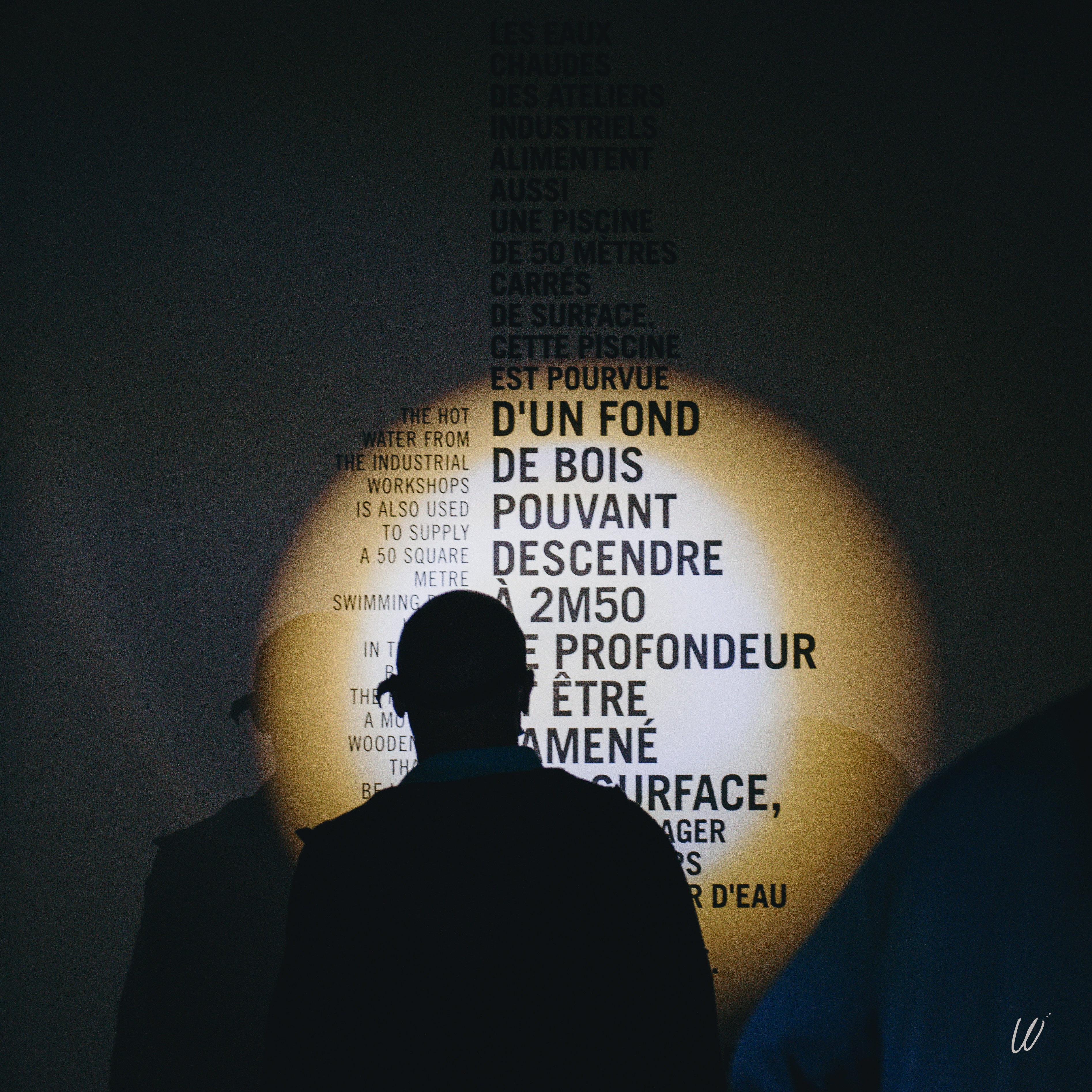 Visite nocturne - buanderie piscine