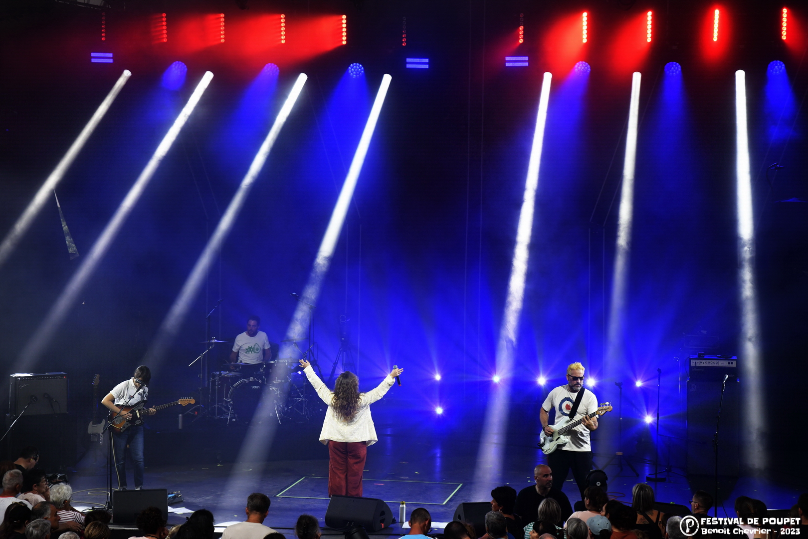 Nebraska au Poupet festival. Été 2023