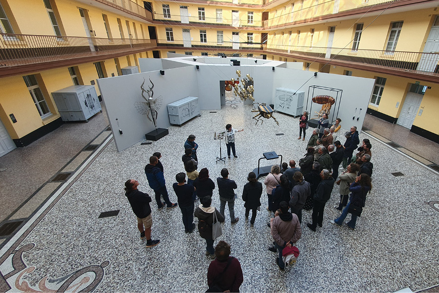 visite de l'exposition Anima (Ex) Musica
