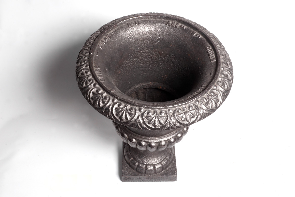 Vue du dessus du vase Médicis n° 11