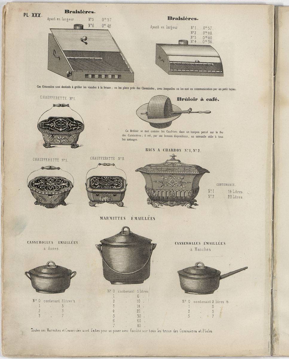 Page de l'album de 1863