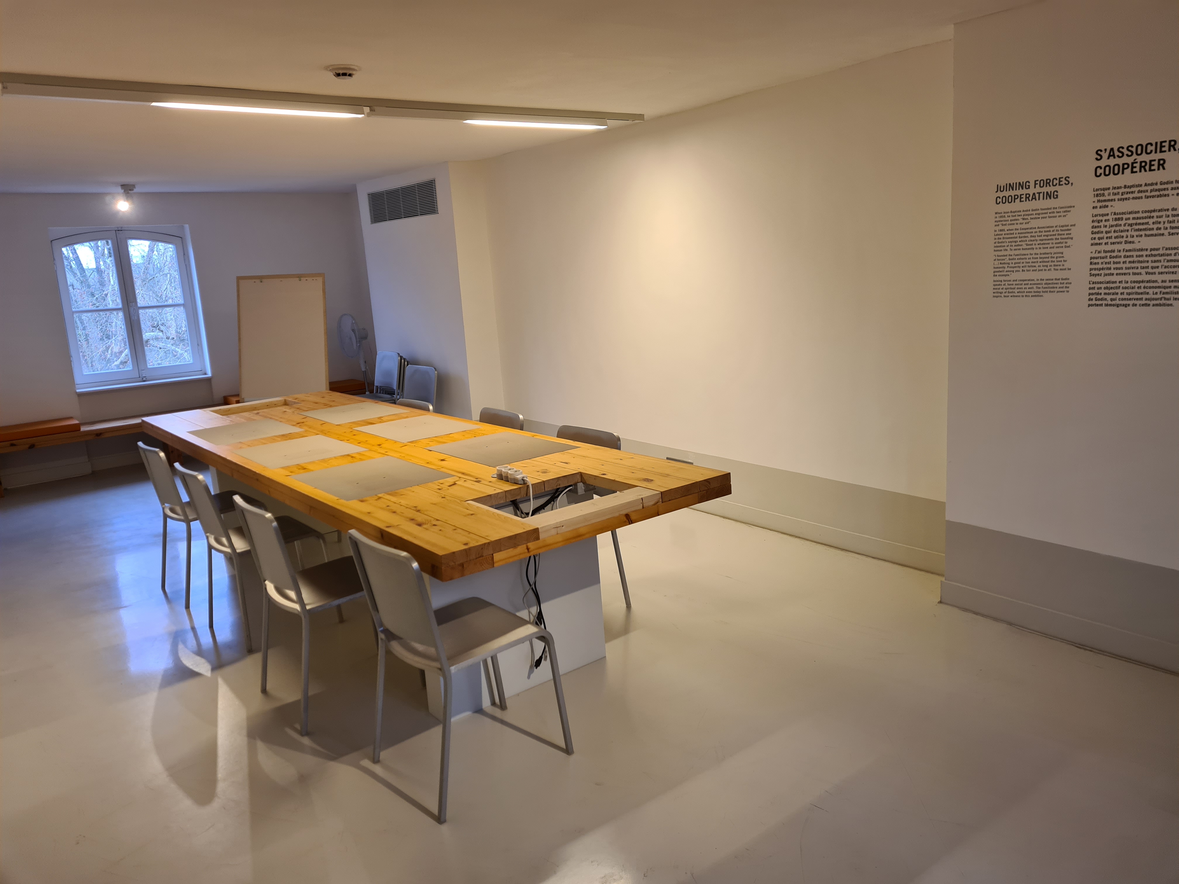 S'associer & coopérer - salle 28 du musée