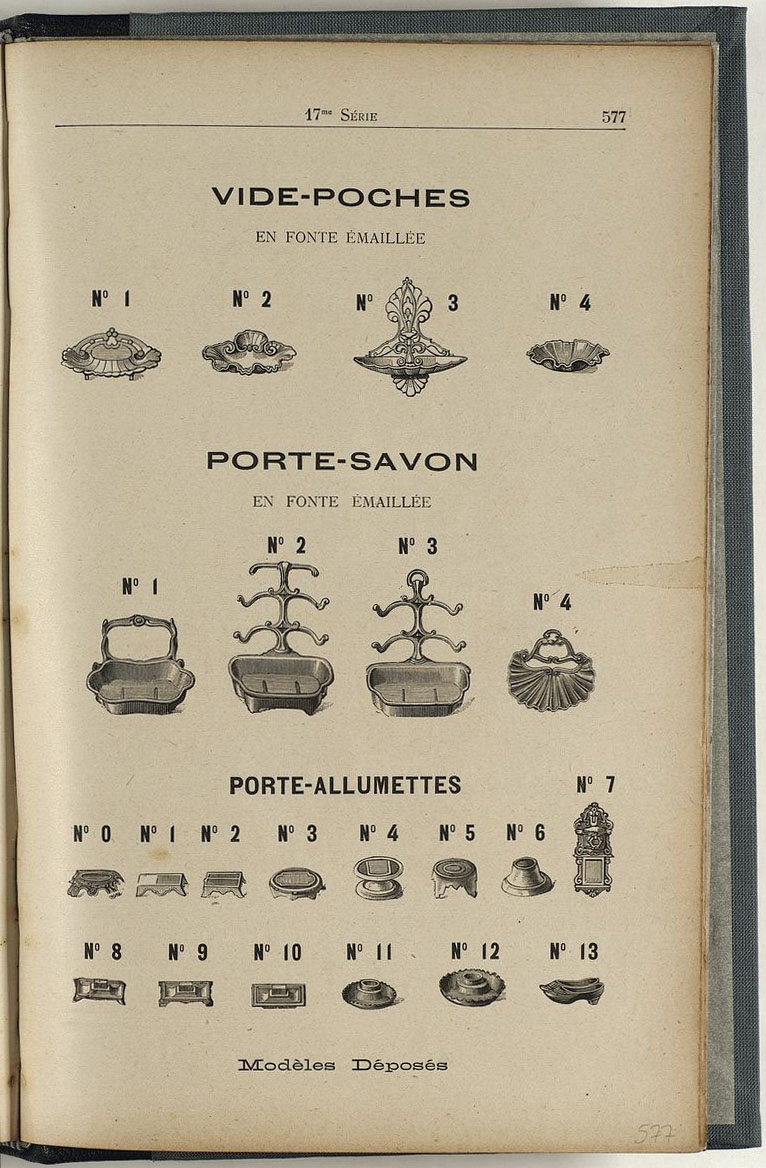 Page du catalogue de 1898